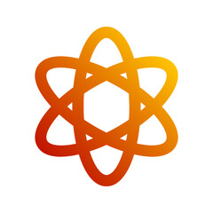 atom gradient icon