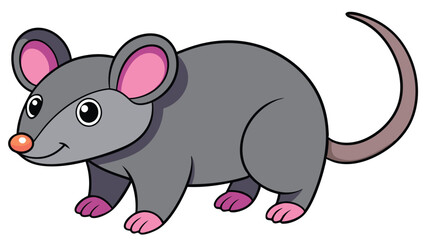 Fototapeta premium rat side view