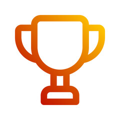 trophy gradient icon
