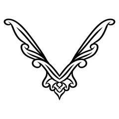 swirl decorative element