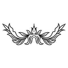 abstract floral ornament