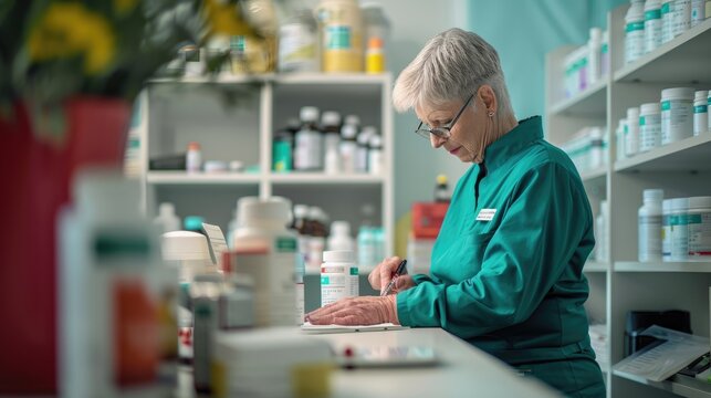 Holistic Rehabilitation Center: Specialist Crafting Personalized Health Plan in Well-Equipped Environment