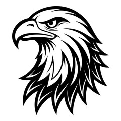 bald-eagle silhouette vector illustration 