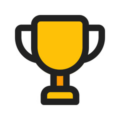trophy line color icon