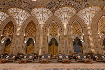 Obraz premium United Arab Emirates - Abu Dhabi - Inside Qasr al Watan