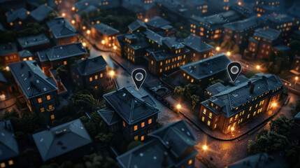 We changed our location. Update our new address and move the pin icons on the map to the new location