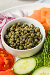 Organic Marinated Green Capers