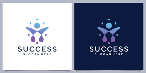 creative success logo inspiration design template