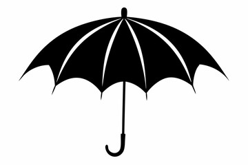 Umbrella, umbrella silhouette vector  illustration, Umbrella icon