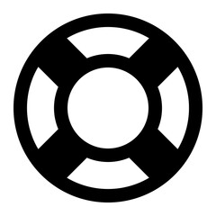 Naklejka premium Lifebuoy icon