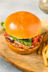 Grilled Chipotle Chicken Burger