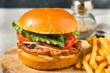 Grilled Chipotle Chicken Burger