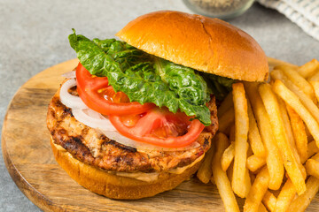 Grilled Chipotle Chicken Burger