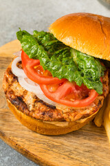 Grilled Chipotle Chicken Burger