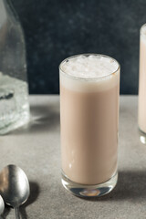 Sweet New York Chocolate Egg Cream Drink