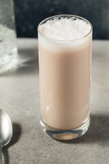 Sweet New York Chocolate Egg Cream Drink