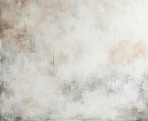 Obraz premium Textured White Wall with Various Shades of Aged and Worn White