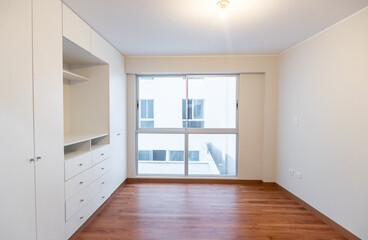 empty room with window