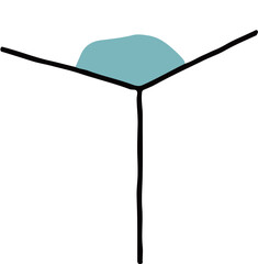 天井の雨漏り単色