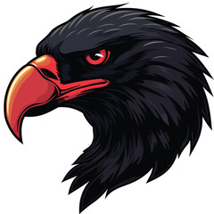 Illustrated Eagle Mascot: Logo, Mascot, Illustration, Vector Graphic for Sport and E-Sport Gaming Teams