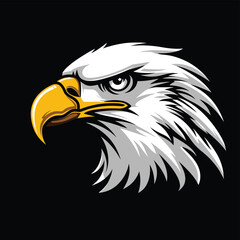 Illustrated Eagle Mascot: Logo, Mascot, Illustration, Vector Graphic for Sport and E-Sport Gaming Teams