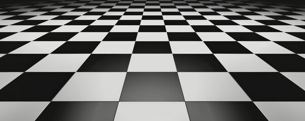 A black and white mosaic pixel background with a checkerboard pattern. The high contrast between the pixels creates a bold and striking design.
