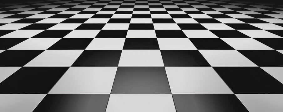 A black and white mosaic pixel background with a checkerboard pattern. The high contrast between the pixels creates a bold and striking design.