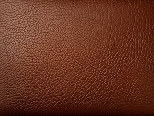 Elegant Brown Leather with Rich Texture and Detailed Patterns, Perfect for Fashion and Interior Design. Generative AI