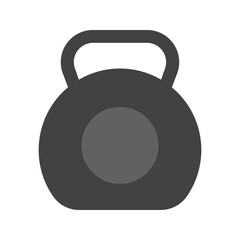 kettlebell flat icon