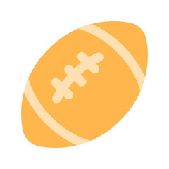 rugby flat icon