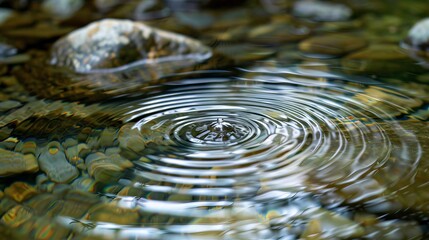 With each ripple, water carries whispers of distant lands and faraway shores.