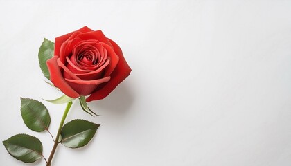 Simplicity in Bloom - Elegant Single Rose 