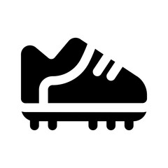 football boots glyph icon