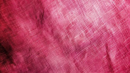Fototapeta premium dirty Raspberry Delight abstract vintage fabric background for design. Fabric cloth canvas texture. Rough, grain. Matte