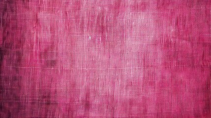 dirty Raspberry Delight abstract vintage fabric background for design. Fabric cloth canvas texture. Rough, grain. Matte