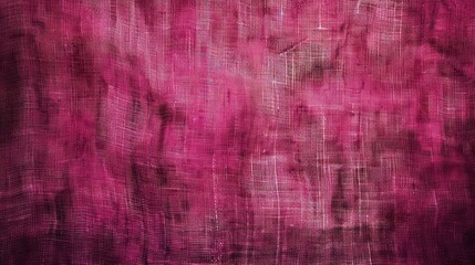 dirty Raspberry Delight abstract vintage fabric background for design. Fabric cloth canvas texture. Rough, grain. Matte