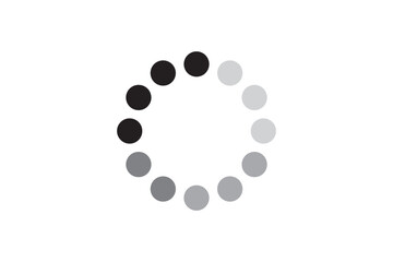 Loading bar icons. Wireless and wifi icon. Cursor. Hand clicking icon. Set loading bar progress icon. Circle loader collection. Loading status on white background. Vector illustration