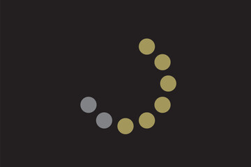 Loading bar icons. Wireless and wifi icon. Cursor. Hand clicking icon. Set loading bar progress icon. Circle loader collection. Loading status on white background. Vector illustration