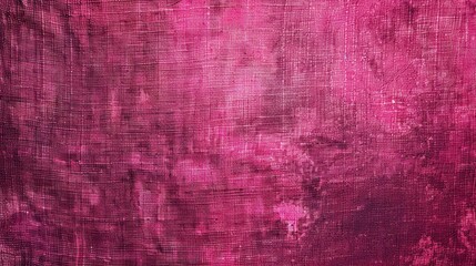 Fototapeta premium dirty Raspberry Delight abstract vintage fabric background for design. Fabric cloth canvas texture. Rough, grain. Matte