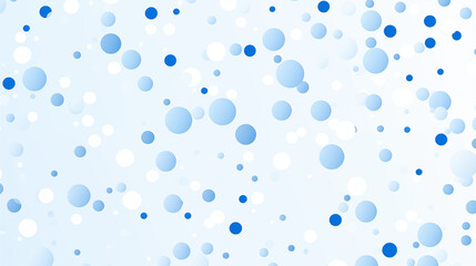Blue Ball Dots on White Background, Abstract Image, Texture, Pattern Background, Wallpaper, Background, Cell Phone Cover and Screen, Smartphone, Computer, Laptop, 9:16 and 16:9 Format - PNG