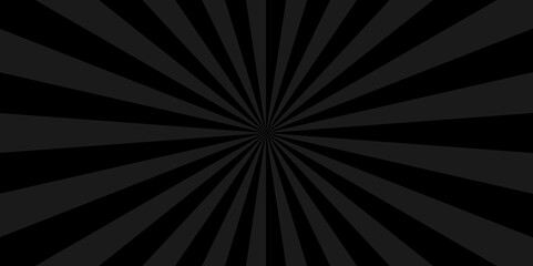 	
Vector Abstract black and gray sun rays sunburst backdrop background. seamless retro vintage burst sunrise sunbeam element spiral striped illustration sunray template wallpaper design
