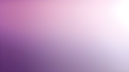 Gradient Background with soft Shapes fading from Dark Purple to White. Elegant Presentation Template