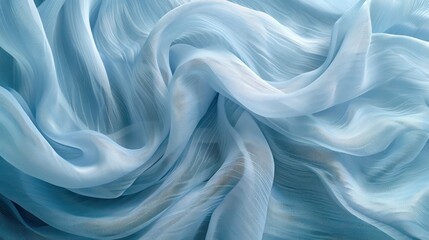 Obraz premium Arctic light blue abstract vintage fabric background for design. Fabric cloth canvas texture. Rough, grain. Matte