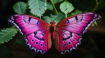 Obraz premium magenta purple and pink