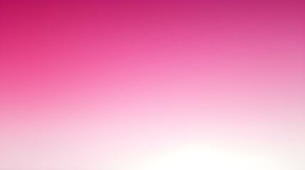 Gradient Background with soft Shapes fading from Fuchsia to White. Elegant Presentation Template