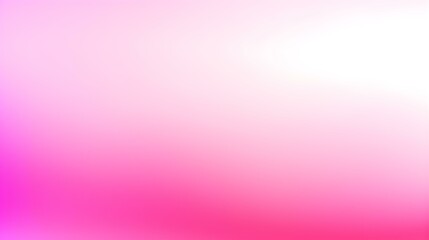 Gradient Background with soft Shapes fading from Hot Pink to White. Elegant Presentation Template