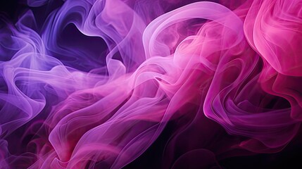 Obraz premium vibrant pink purple smoke