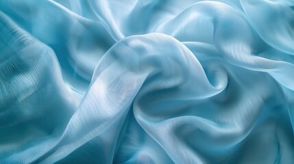 Obraz premium Arctic light blue, dirty blue, abstract vintage fabric background for design. Fabric cloth canvas texture. Rough, grain. Matte