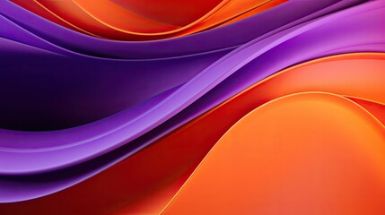 Obraz premium vibrant orange and purple background