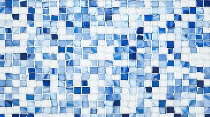 harmonious blue pattern white background